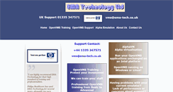 Desktop Screenshot of ema-tech.co.uk