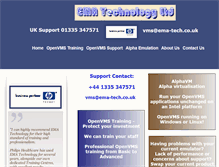 Tablet Screenshot of ema-tech.co.uk